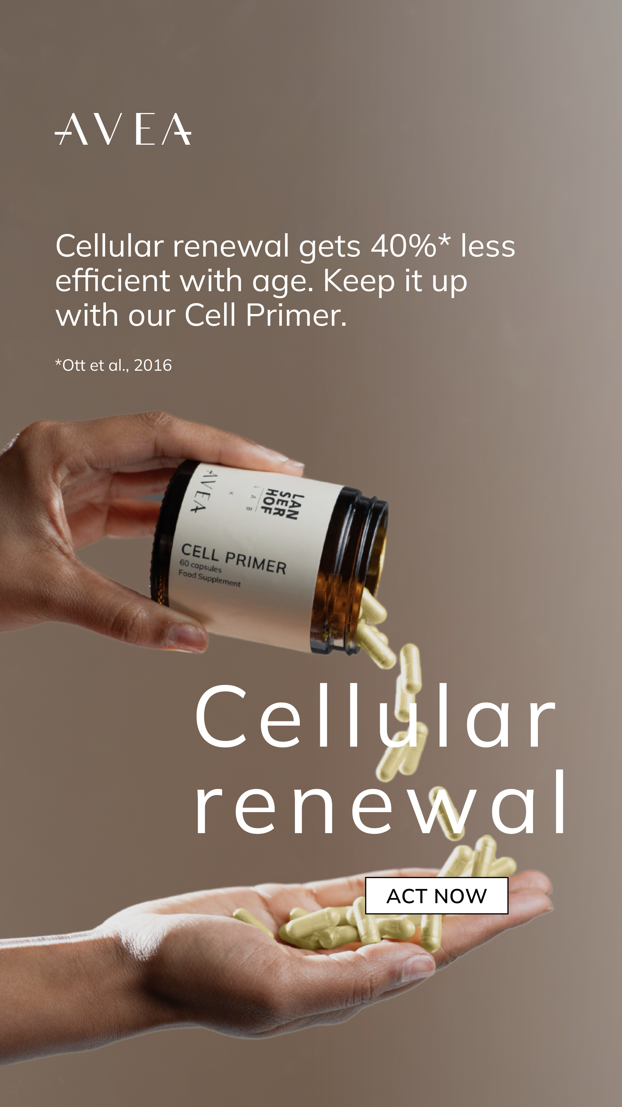 Renew your cells for a healthier you