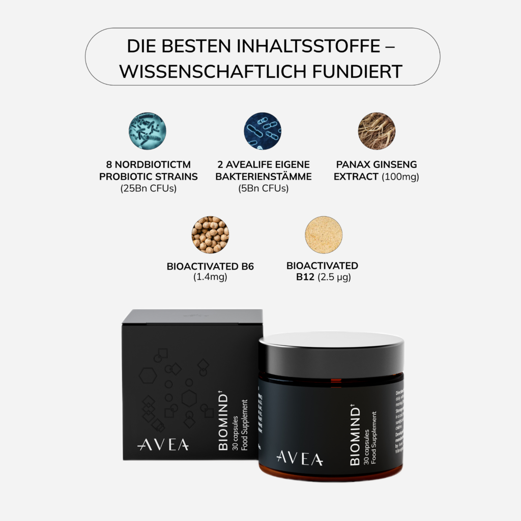 Aveas fortschrittliches Probiotikum-Supplement