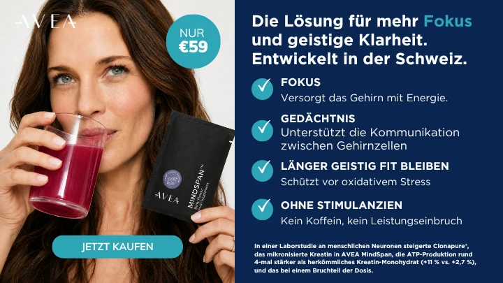 Kreatin fürs Gehirn: Was es wirklich bewirkt, und wie viel du brauchst