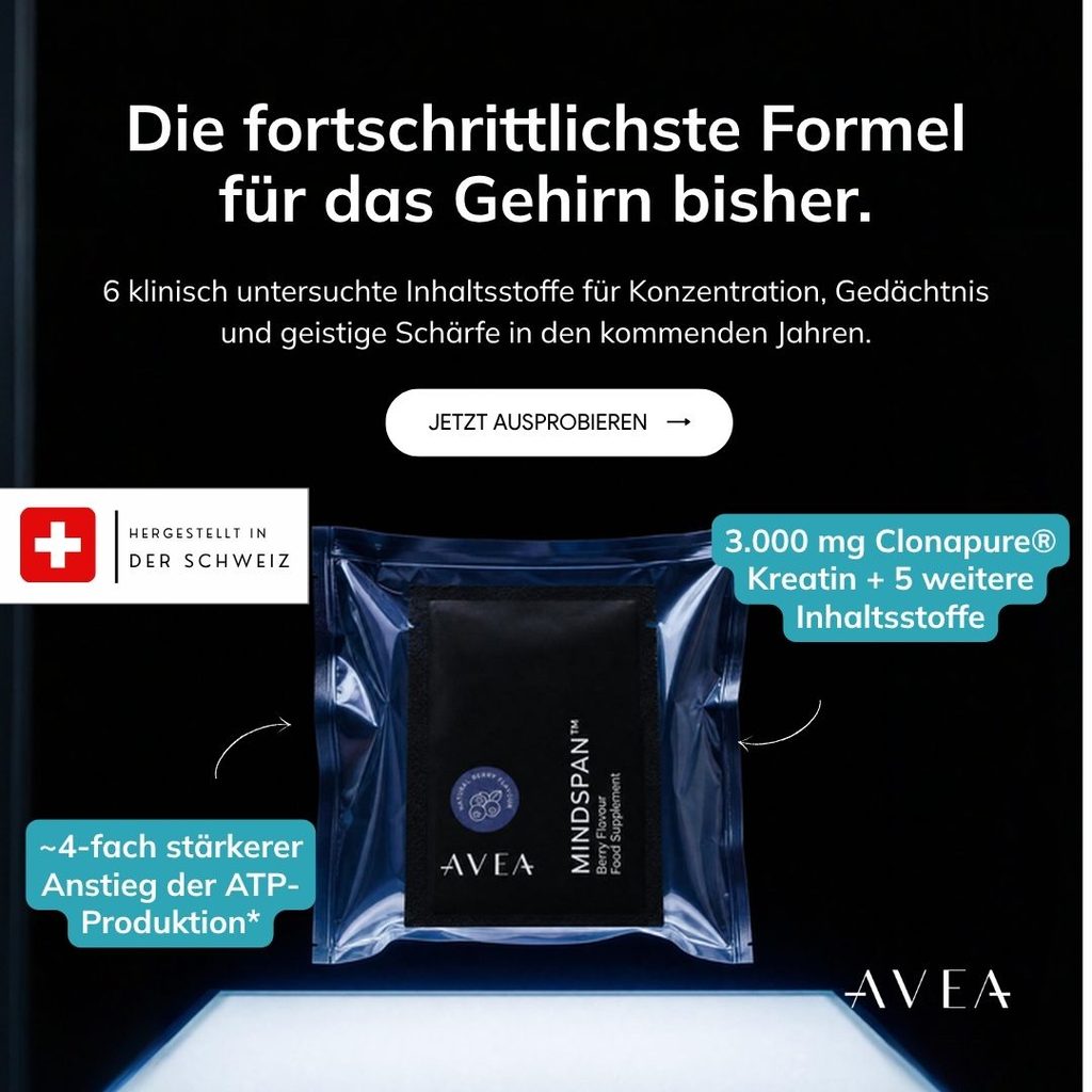 Nootropika und Gehirnbooster: Was dahintersteckt, und warum AVEA MindSpan™ ohne Stimulanzien funktioniert