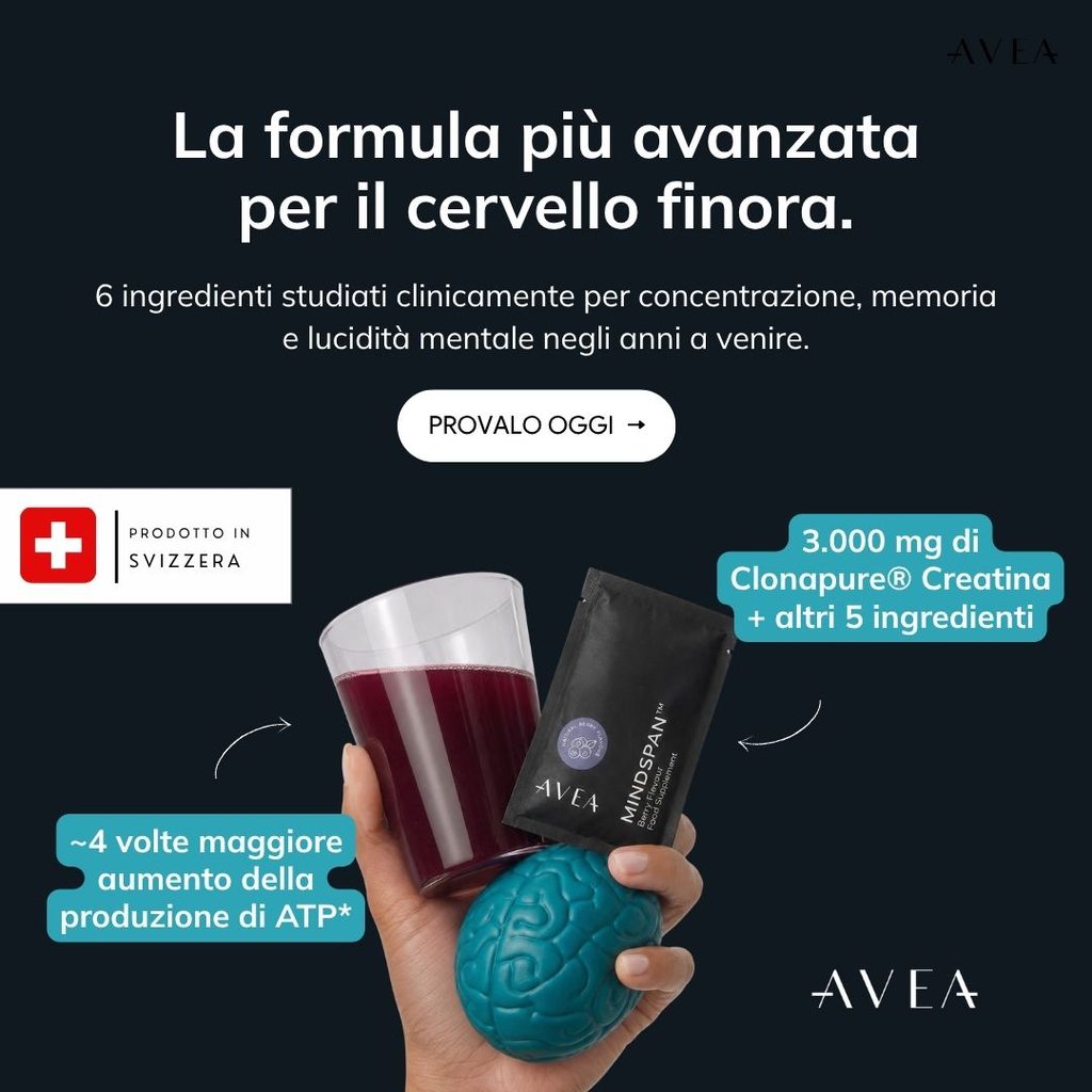 Cos'è la nebbia mentale e come puoi ritrovare concentrazione e memoria - AVEA MindSpan™