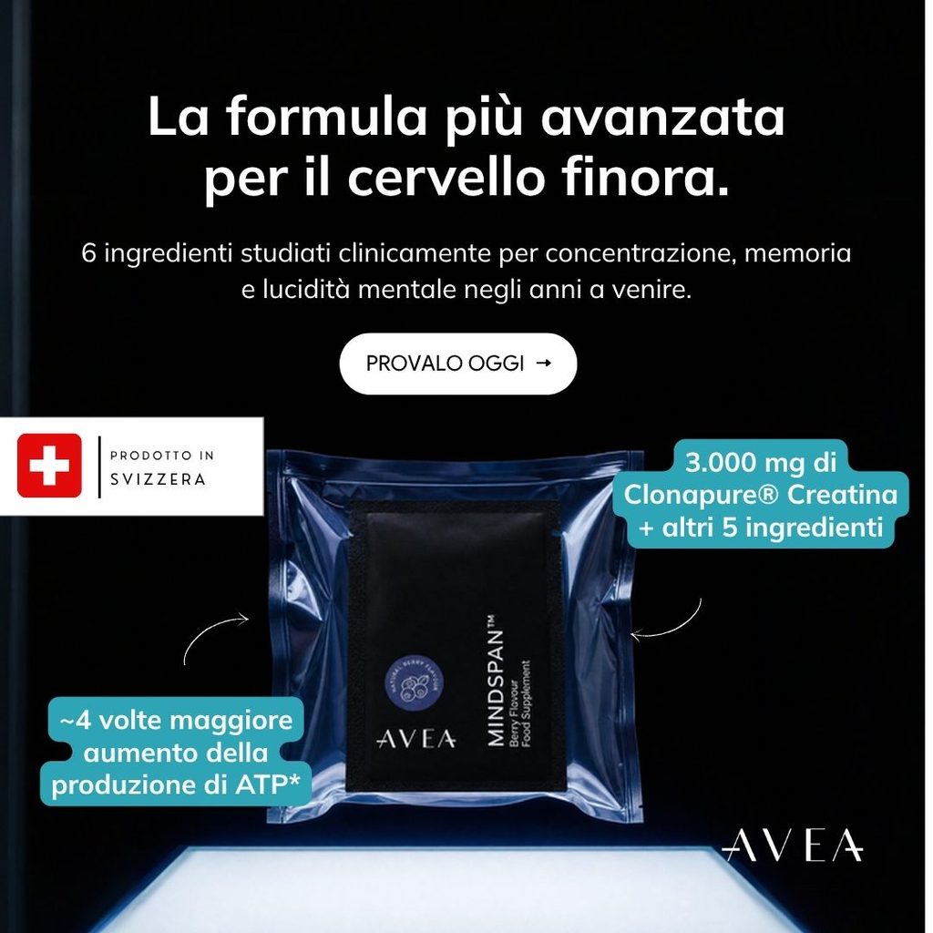 Cos'è la nebbia mentale e come puoi ritrovare concentrazione e memoria - AVEA MindSpan™
