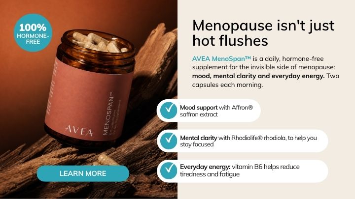 Menopause mood swings: why they happen and what helps - AVEA MenoSpan