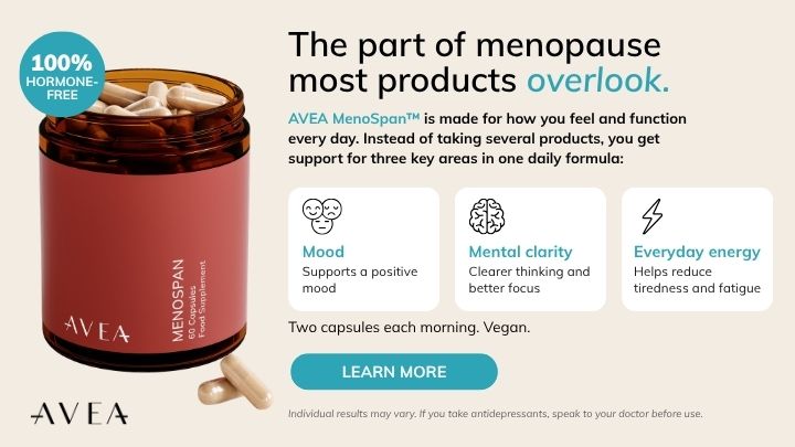 Menopause mood swings: why they happen and what helps - AVEA MenoSpan