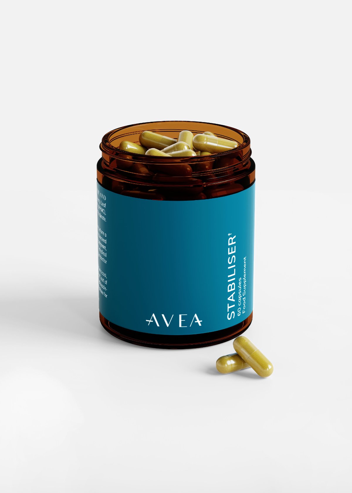 AVEA Stabiliser jar with capsules